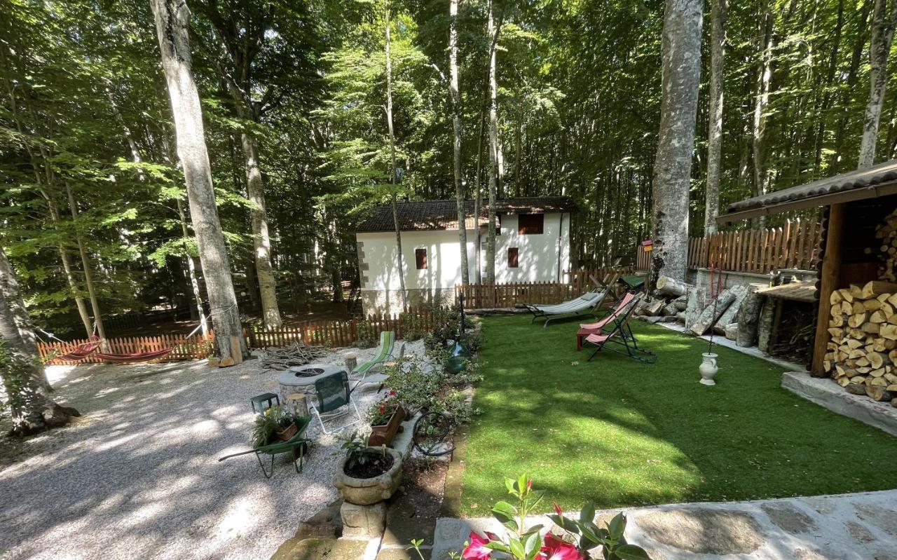 Chalet I Folletti Lägenhet Abbadia San Salvator Exteriör bild